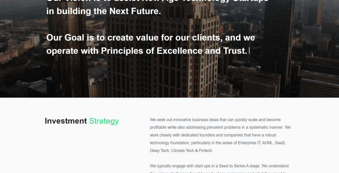 Olive Venture Partners Portal