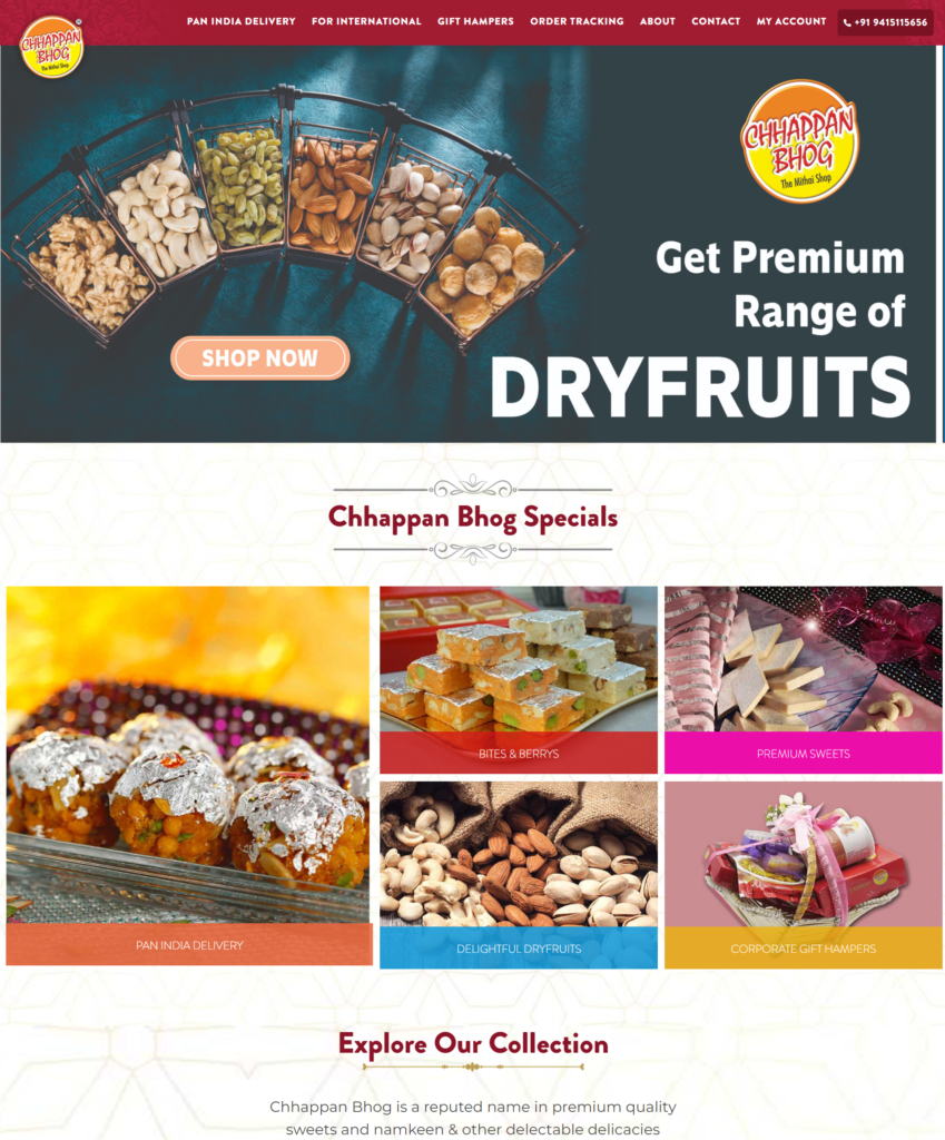 client website chhapanbhog