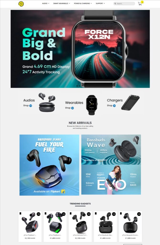 client website ptron